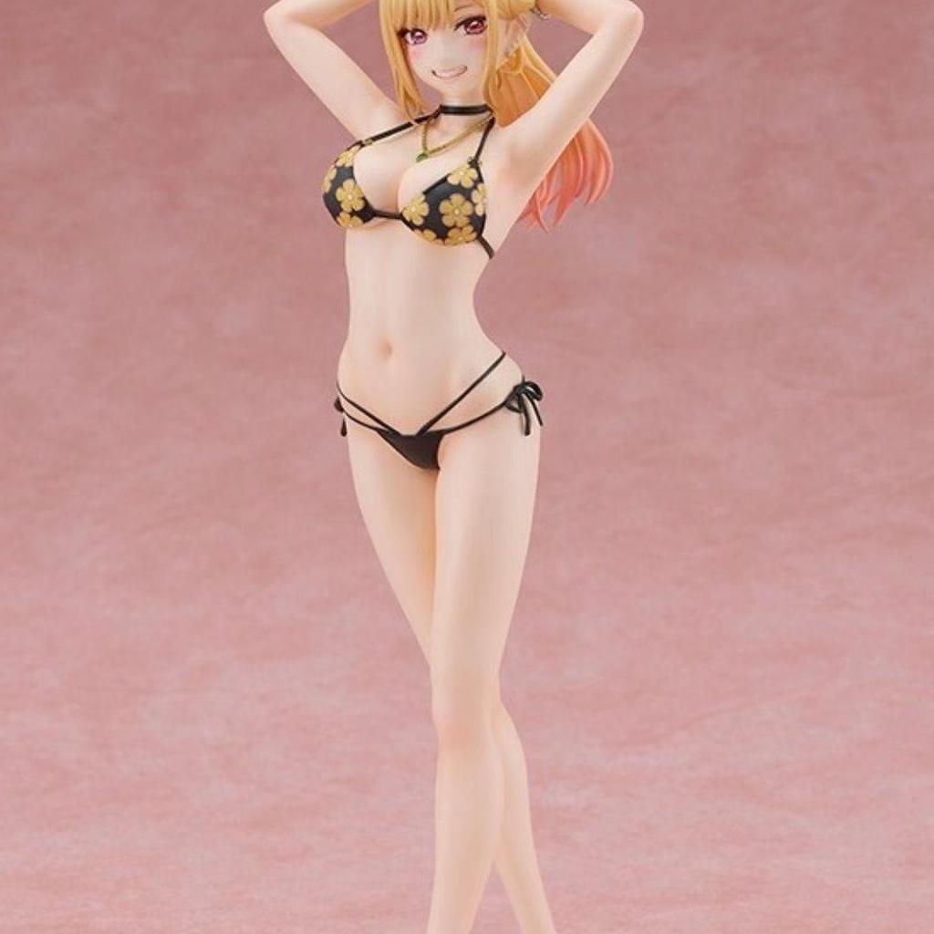 20CM Kitagawa Marin POLYVINYL CHLORIDE Action Figure My Dress Up Darling Animation Figure Sexy Girl Figurine Collector-Worthy Miniature Figure