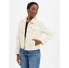 Women's Sherpa Jacket (36136-0124) White/beige