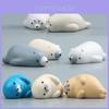 Seaside Resin Sea Lions Magnet Clips For Refrigerator Decor And Gift Giving
