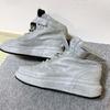 Used [Good Condition] OFFICINE CREATIVE Gray High Cut Sneakers Negotiable
