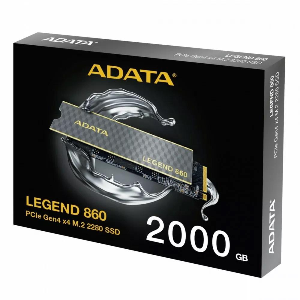 Adata Dysk SSD LEGEND 860 2TB PCIe 4x4 6000/5000 MB