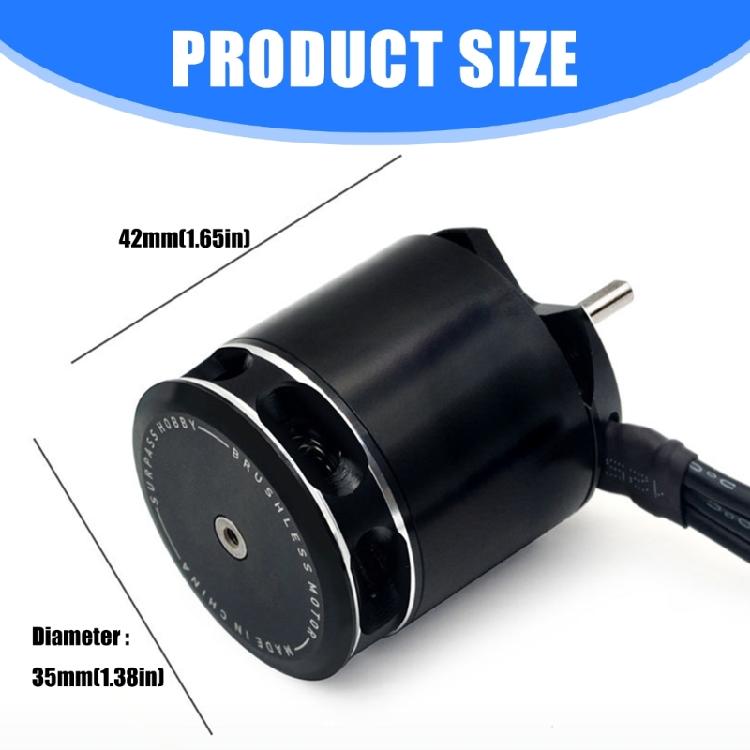 High Torque 3532 & 3542 Brushless Motor Kits For 1/10 Scale Remote Control Crawlers Upgrading and Modified Accessory