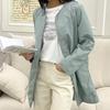 New Arrivals Open Run Slim Fit Windbreaker Long Coat Rustle Jumper