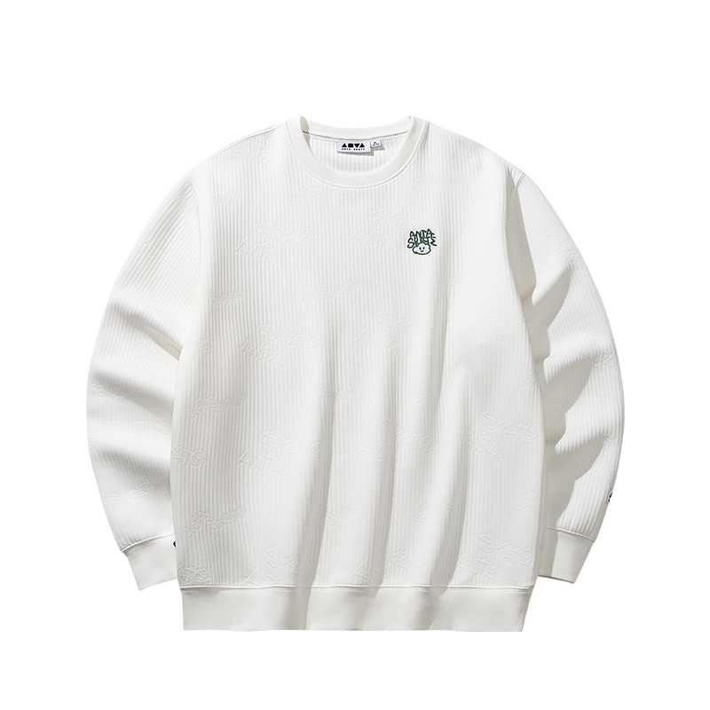 Anta Life Series SS26 Однотонный пуловер с длинным рукавом Толстовка Мужская толстовка 152618714-1 3XL