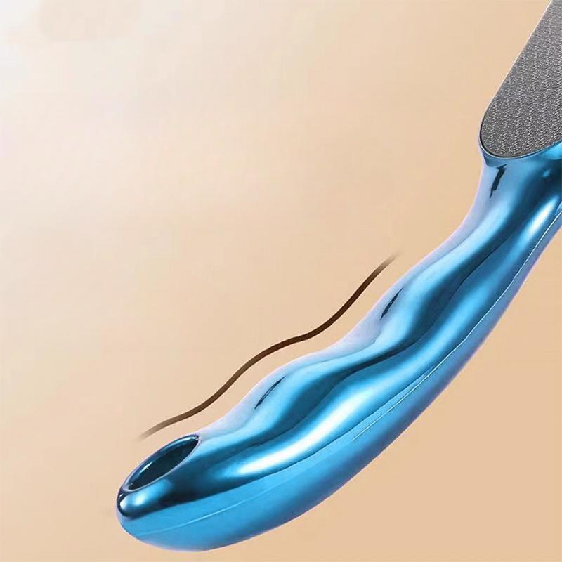 1 Stück Manueller Nano Fußschleifer zur Entfernung abgestorbener Haut und Hornhaut Haushalt Fersenwaschbrett Trocken- und Nassfußschleifer Werkzeug