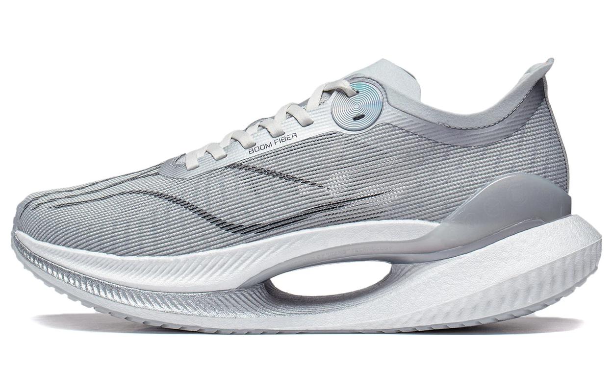 Li Ning Shadow 2 Essential Тканевые Нескользящие Износостойкие Низкие Беговые Кроссовки Мужские Серые ARRT005-3 39.5
