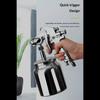 High-efficiency spray gun with fine atomization