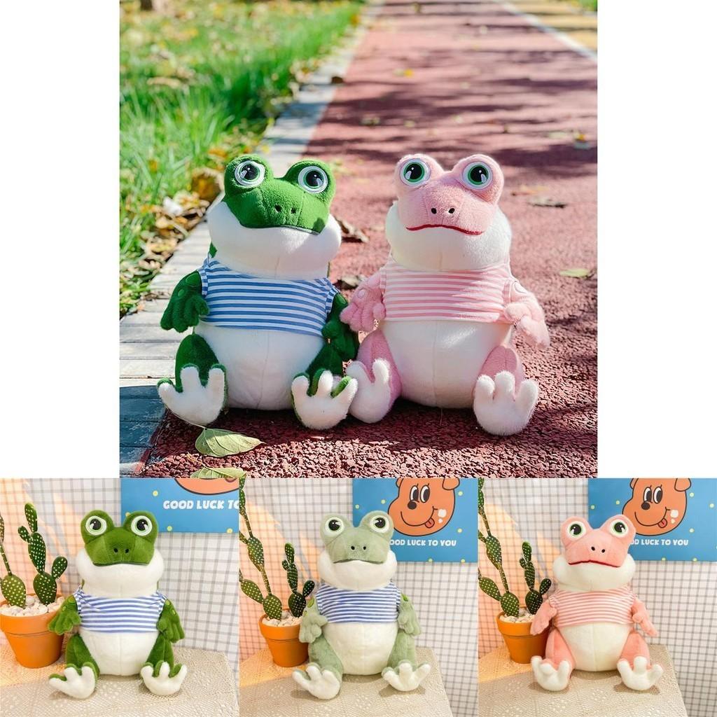 Adorable Plush Frog Toy Soft And Cuddly Stuffed Animal For Kids And Girls