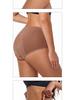 European Size Leak-proof High-waist Period Underwear - Breathable Mesh, Absorbent, Front and Back Protection