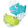 Sharks Air Pressure Beach Toys Crocodile Water Guns Bath Toys Bathroom Play Toys Water Squirt Toys