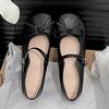 Fashion Ladies Women Flats Shoes Mary Jane Designer New Style Butterfly Knot Flats Temperament Daily Dress Up Soft Soled Women Flats