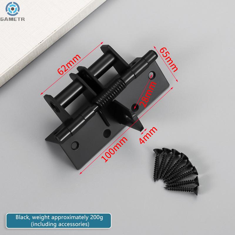 Hardware Multi-function Detachable Self Closing Spring Hinge Automatic Door Closer Hinge FFurniture Fittings Positioning Closer