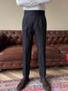 Ruishen Clothing Italian-Style Gurkha High-Waist Straight-Leg Casual Suit Pants