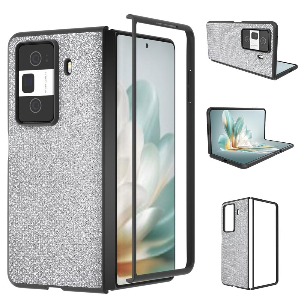 For Honor Magic Vs3 5G Case Rhinestone Texture Leather+PC Phone Cover