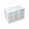Transparent Bead Organizer Large Capacity 9Drawer Storage Box SpaceSaving 9 Drawer for