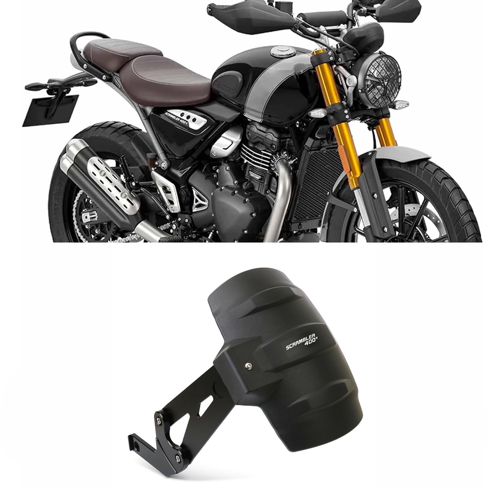 

For Scrambler 400X Speed 400 Scrambler 400X Speed 400 2024 2025 Motorcycle Accessories Rear