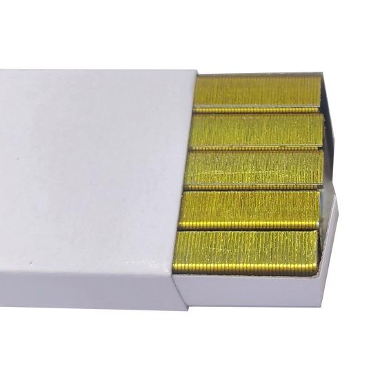 Green Colored Staple 3000 Refill for Desk Stapler 1000 Per Pack Total