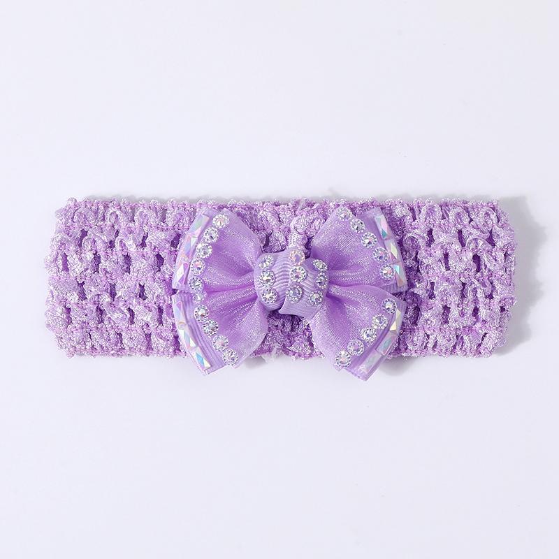 

Toddler Baby Girls Headband Elastic Bow Band