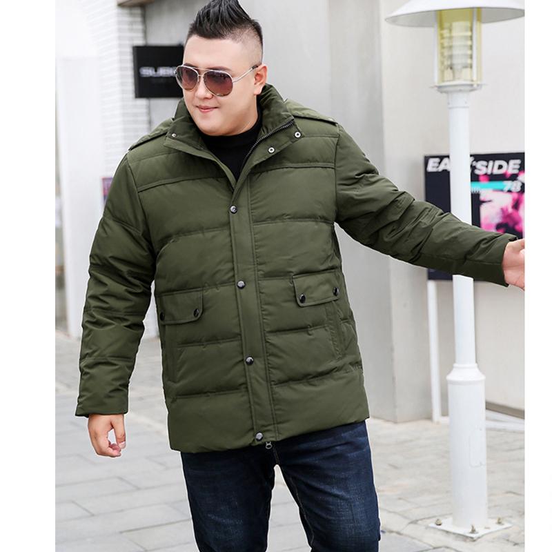 Autumn and Winter Plus Size Down Jacket, Medium and Long Cotton Jacket, Loose and Casual Cotton Jacket
