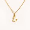 Charms Heart Initial Necklaces for Women,Gold Plated Letter Pendant Necklace, 26 Capital A-Z Stainless Steel Jewelry