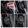 Car Door Lock Covers Fits Daihatsu New Move Canvas LA850S LA860S LA850 Series Door Striker Cover Protector Rust Shock Noise Reduction Black 5-Pack -