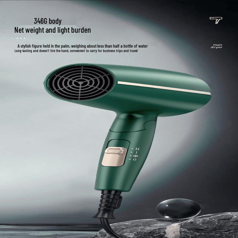 LISM Wall-Mounted Folding Portable Hair Dryer