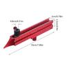 Aluminum Alloy 5kg Magnetic Adhesion Alignment Ruler Measuring Tool 4 Side Design for Construction and DIYer Projects