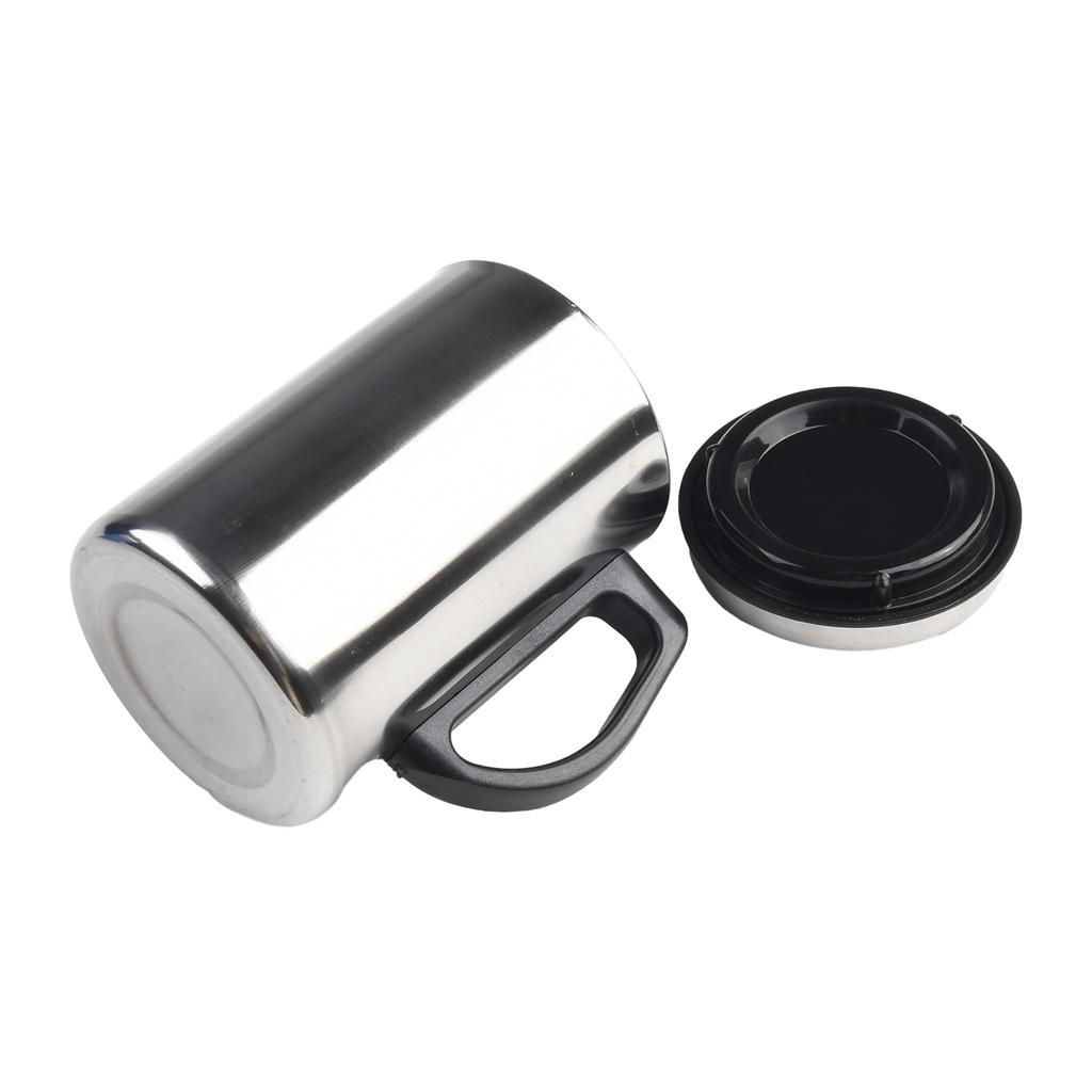 Reisebecher mit Deckel, 350 ml/500 ml, isoliert