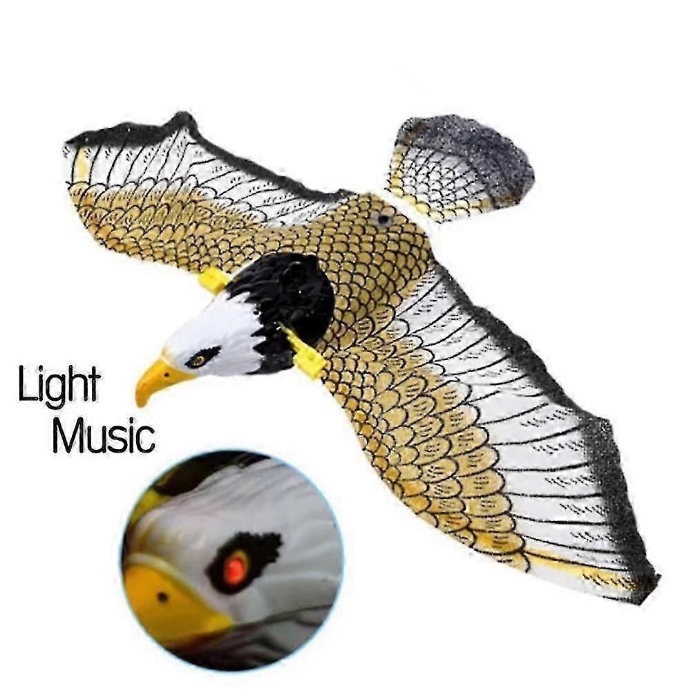 Fake Flying Hawk Decoy Bird Deterrent Devices Scare Birds Away Pigeon Repellent For Garden