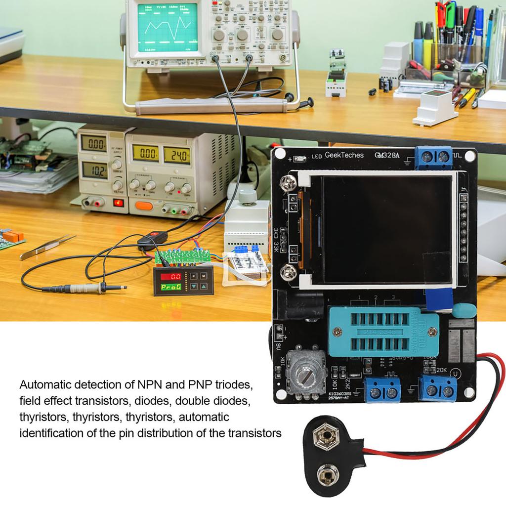 GM328 Finished Small Screen Transistor Tester Frequency Voltage Measurement PWM Generator
