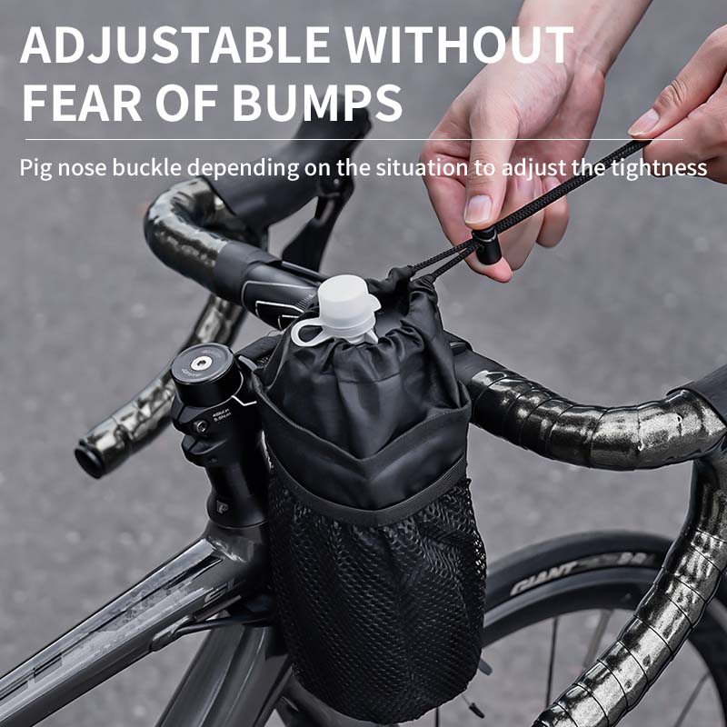 Universal Rainproof Insulated Bicycle Water Bottle Bag Handlebar Kettle Holder for MTB Road Cycling