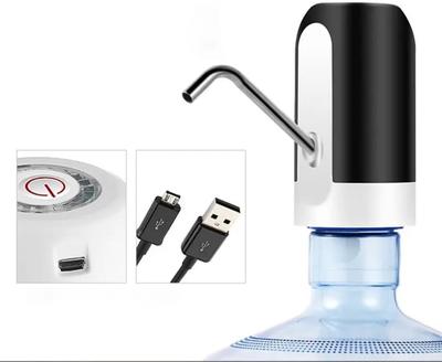 USB Automatic Water Dispenser Pump Rechargeable Electric Water Bottle Pump Portable Drink Water Switch for 2-5 Gallon Bottle
