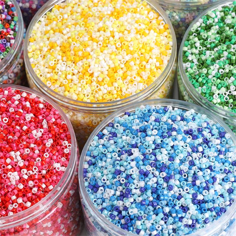 450G Vysoce kvalitní skleněné rokajlové korálky Antické korálky s olejomalbou pro náušnice náramek DIY výrobu šperků řemeslné potřeby