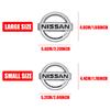 Car Steering Wheel Emblem Decals Badge Center Cover For Nissan X-trail Qashqai j10 j11 Note Juke Sentra Patrol Nismo Micra Rogue
