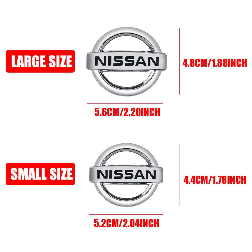 Car Steering Wheel Emblem Decals Badge Center Cover For Nissan X-trail Qashqai j10 j11 Note Juke Sentra Patrol Nismo Micra Rogue