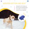 Pet Cotton Padded Jacket Winter Dog Clothing High Class Vest Fashion Decorative Puppy Thermal Kitten Coat