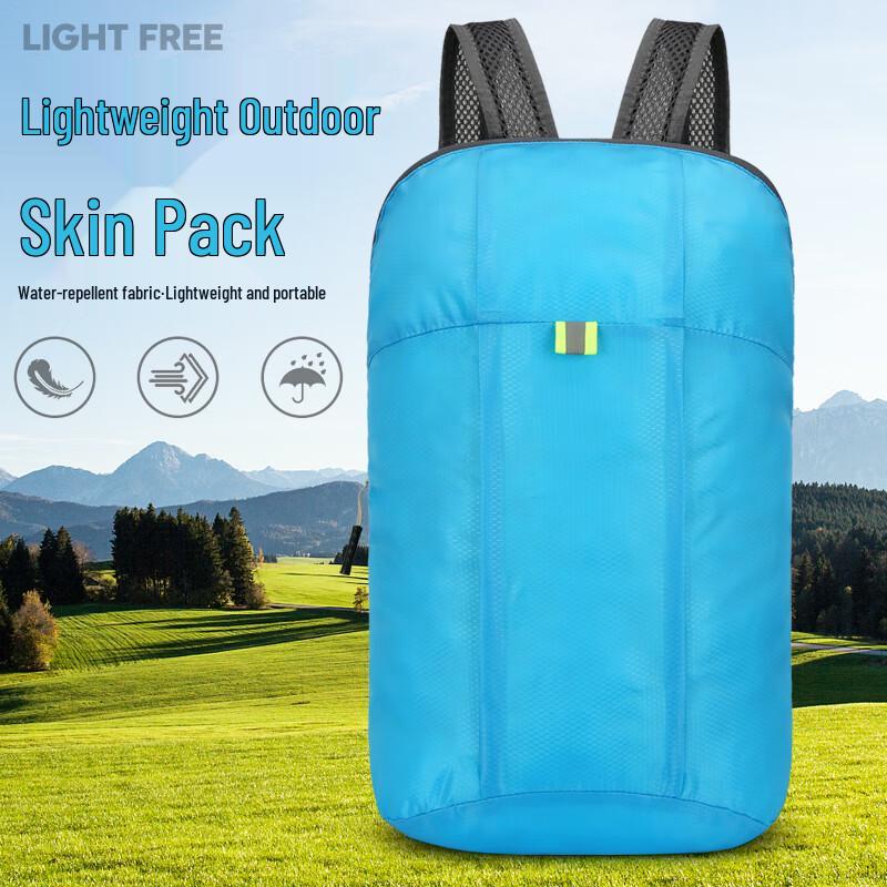 Vanaheimr Foldable Lightweight Outdoor Hiking Backpack 1L