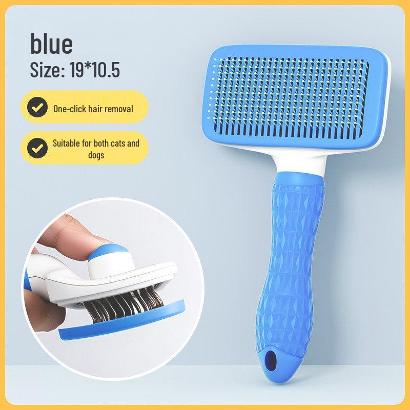 Pet Deshedding & Grooming Comb for Cats and Dogs