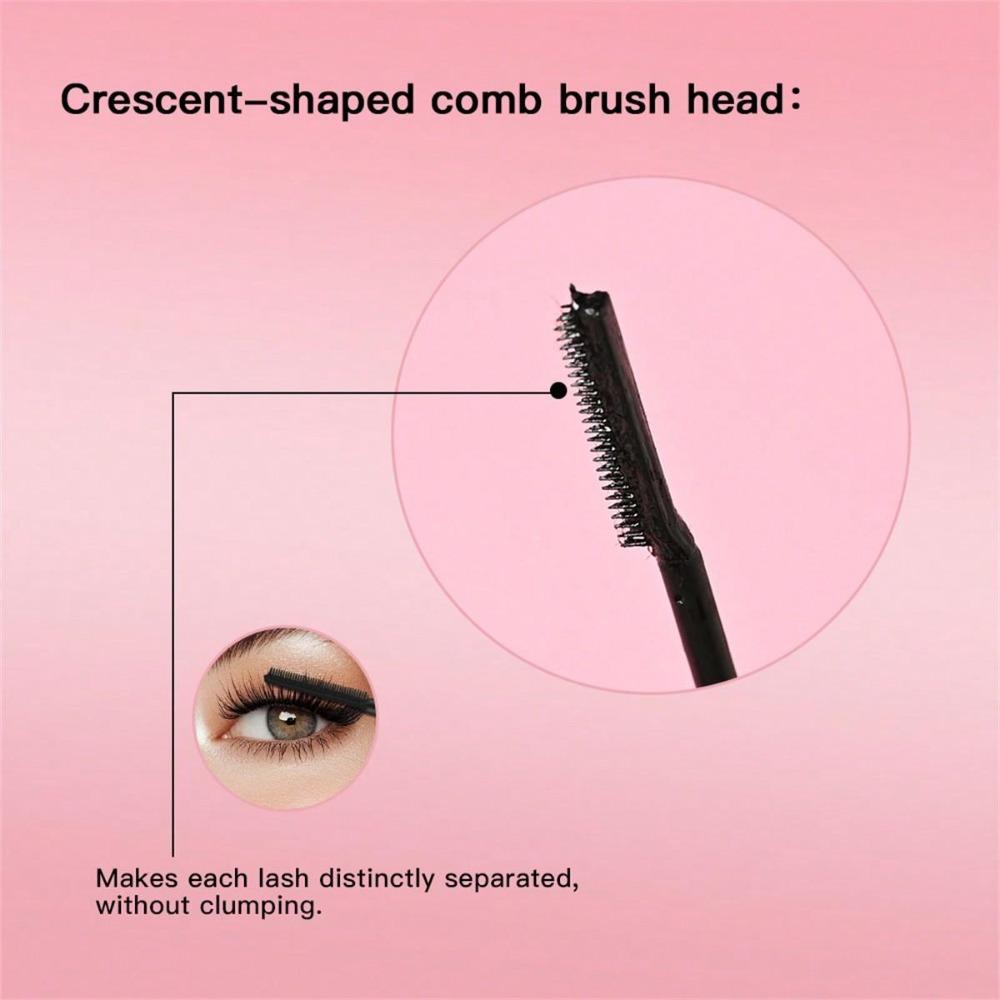 Long and Curling Mascara, Black Waterproof Mascara, A Must-have Cosmetic for Dating, Create Sexy Eyelashes