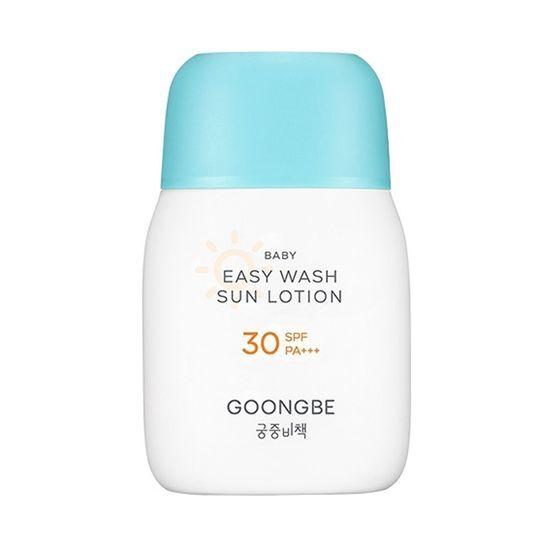 GOONGBE Baby Easy Wash Sun Lotion 60g Promotion (+10 Cleansing Tissues)