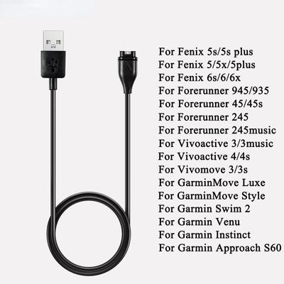 Ladekabel Für Garmin Venu SQ 2 2S Forerunner 55/935/945 LTE Vivomove 3s Vivoactive 3/4/4s Ladegerät Für Fenix ​​5/5S/5X 6/6S/6X