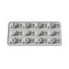 Silicone Mold for Chocolate Candy Pudding and Gummy Flexible Food Grade Non Stick Tray with Bunny and Egg Shapes for Baking and Crafting