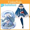 Get Hololive Gawr Gura Cosplay Costume Shark Jacket Outfit With Fish Tail Role Play