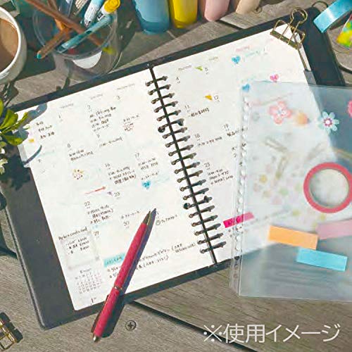 Maruman 2025 Planner, Jiulis Monthly, 20-Hole, A5, Blue, FD290-25-02, Starts January 2025