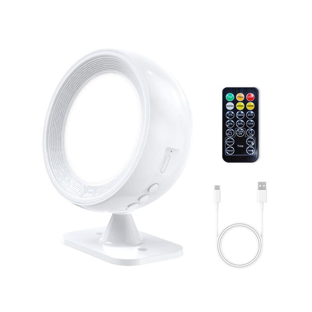 

Magnetic 360° Rotation Light 3000mAh Rechargeable Cordless LED Wall Mounted Sconces Lamp for Bedroom Indoor Home