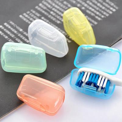 5 Pcs Toothbrush Case Cover Multi Color Portable Travel Hiking Camping Toothbrush Caps