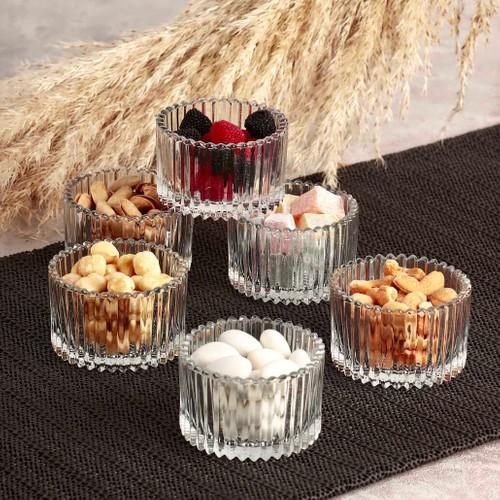 

Стеклянная сервировочная миска для закусок Sultan из 6 предметов