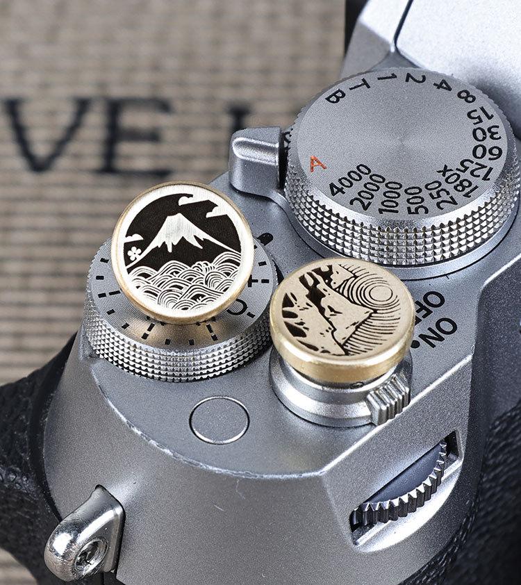 Tappi per Pulsante di Scatto Fotocamera Compatibili Fujifilm XT e Nikon ZF