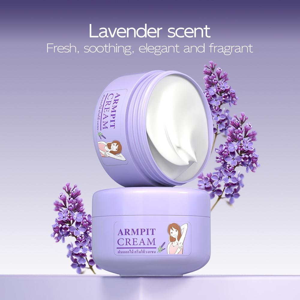 Long-Lasting Underarm Deodorant Balm Rose Aloe Vera Lavender Fresh Scent Odor Suppression Anti-Sweat Fast Drying Refreshing for Sports Dates Offices