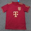 Bayern München 125e Jubileum Fan Editie Korte Mouw Voetbalshirt Heren Bamboevezel Performance Voetbalshirt